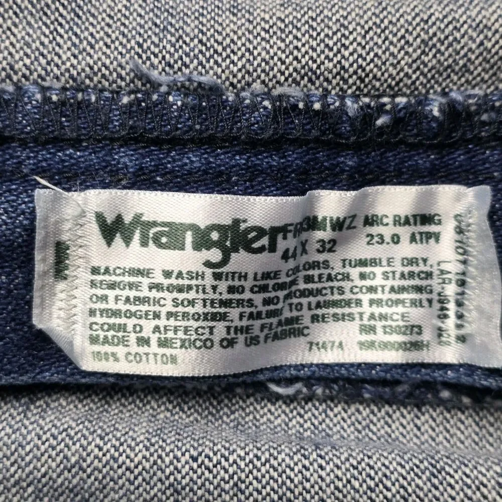 Wrangler flame resistant